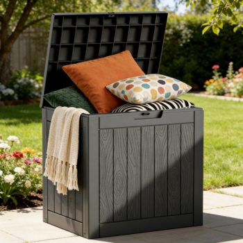 113.6 L Waterproof Lockable Outdoor Storage Box