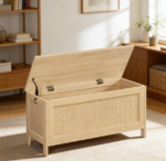 Large Solid Wood Storage Chest